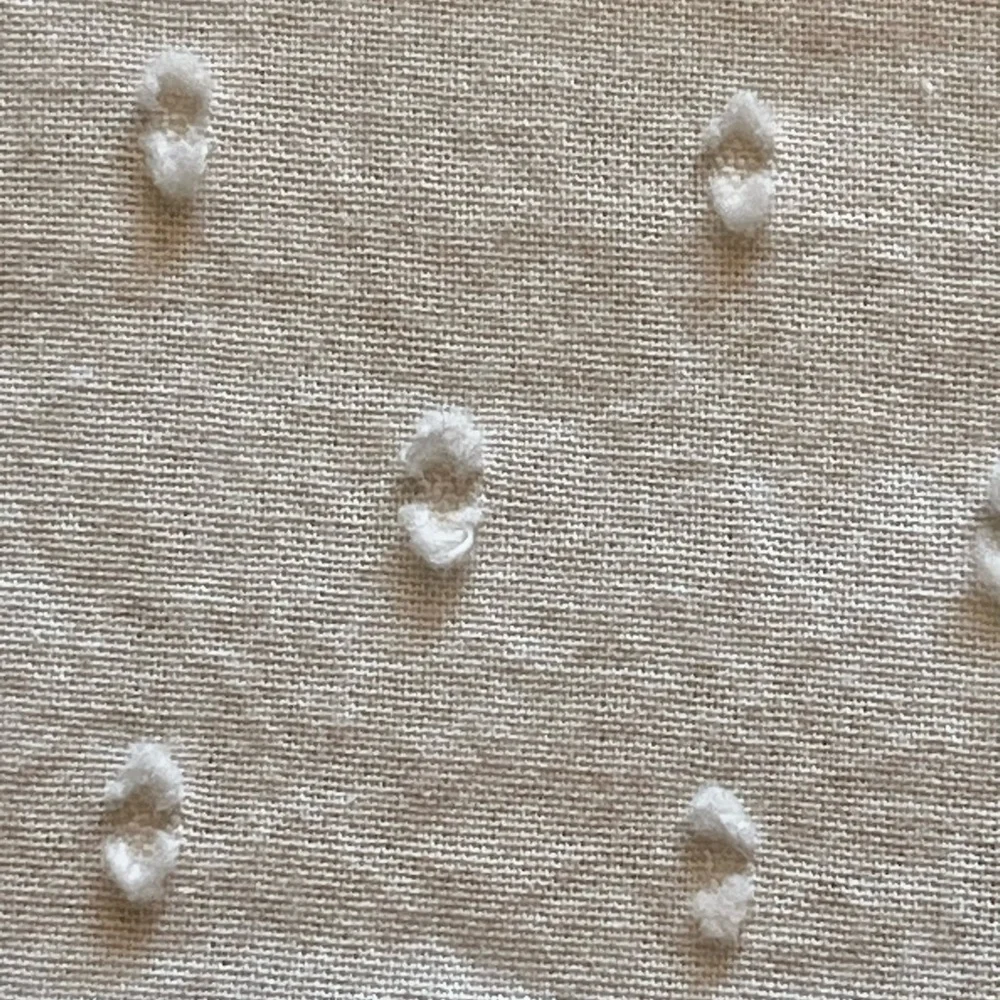 Lucky brand womens cream Swiss dot crochet boho peasent cottage core dress M - Picture 6 of 10
